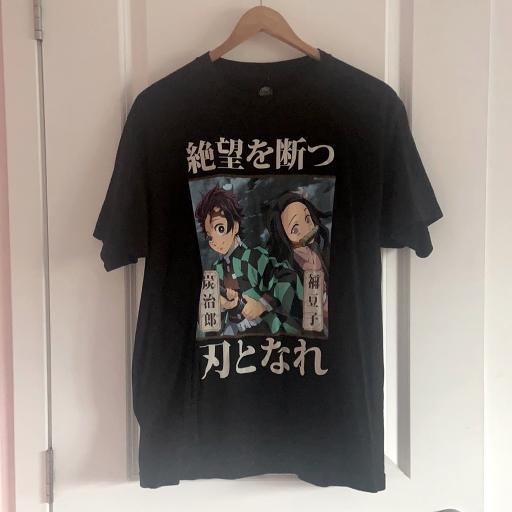 new! demon slayer siblings graphic anime t shirt